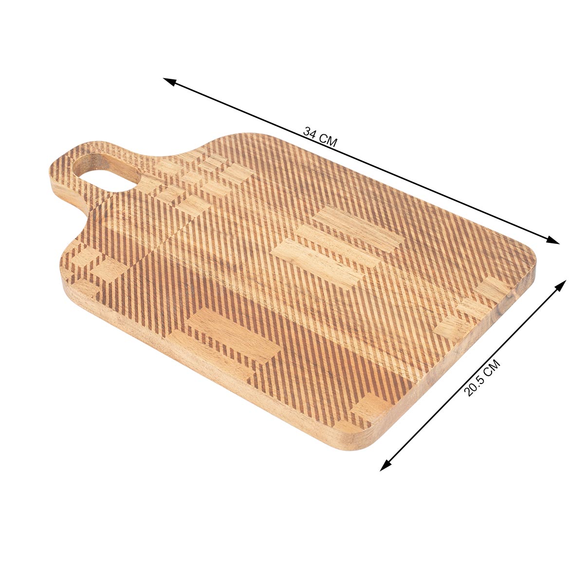 Acacia Patterned Cheese Board-IAAH