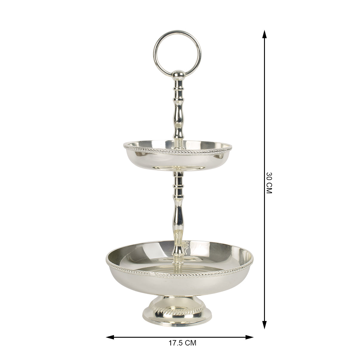 Silver Cake Stand -  - IAAH
