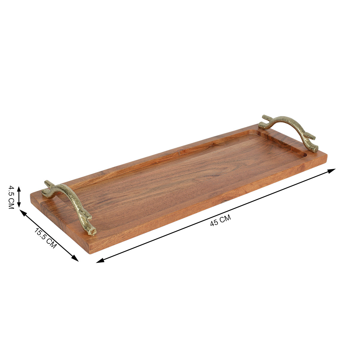 Vine Wooden Tray -  - IAAH