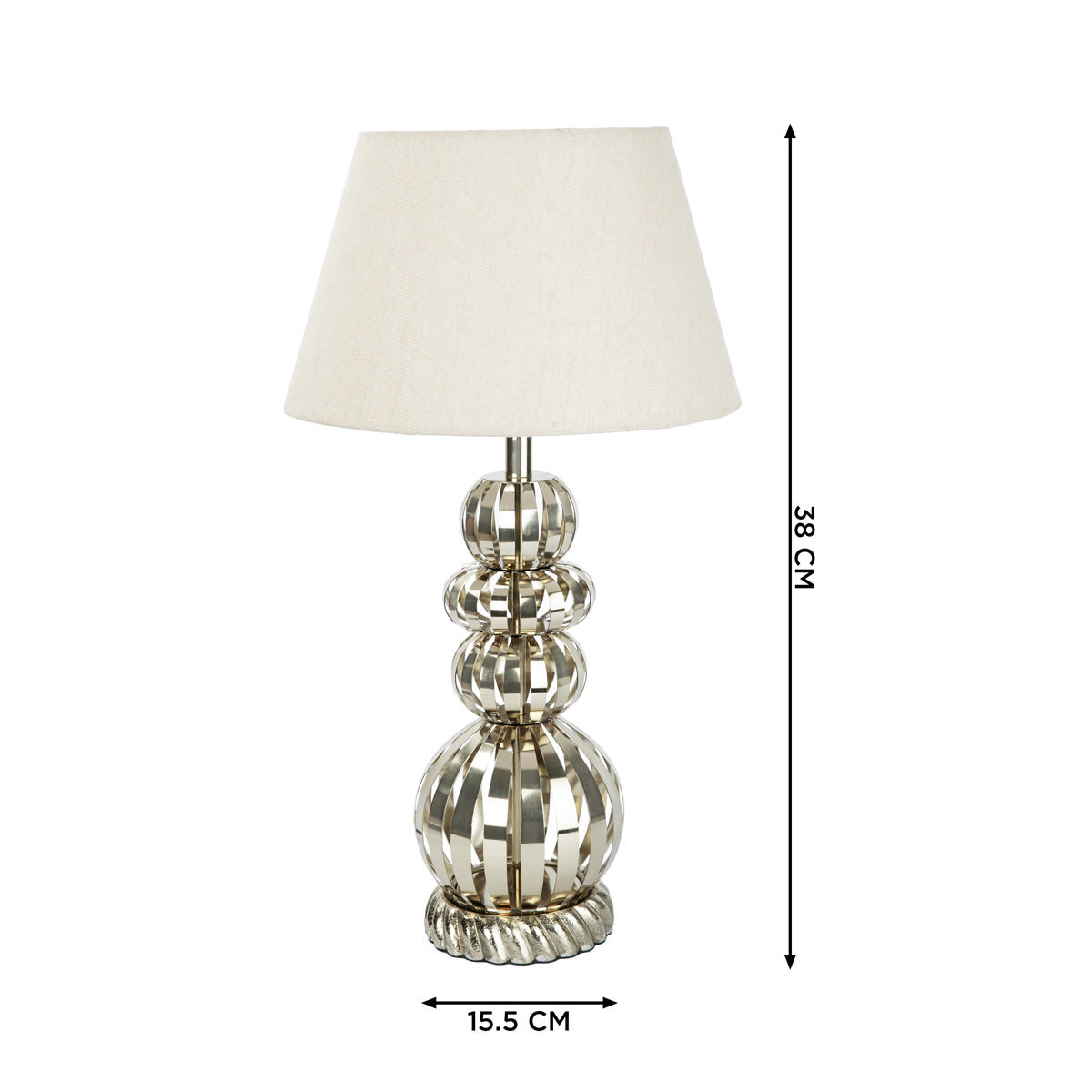 Gold Strip Table Lamp