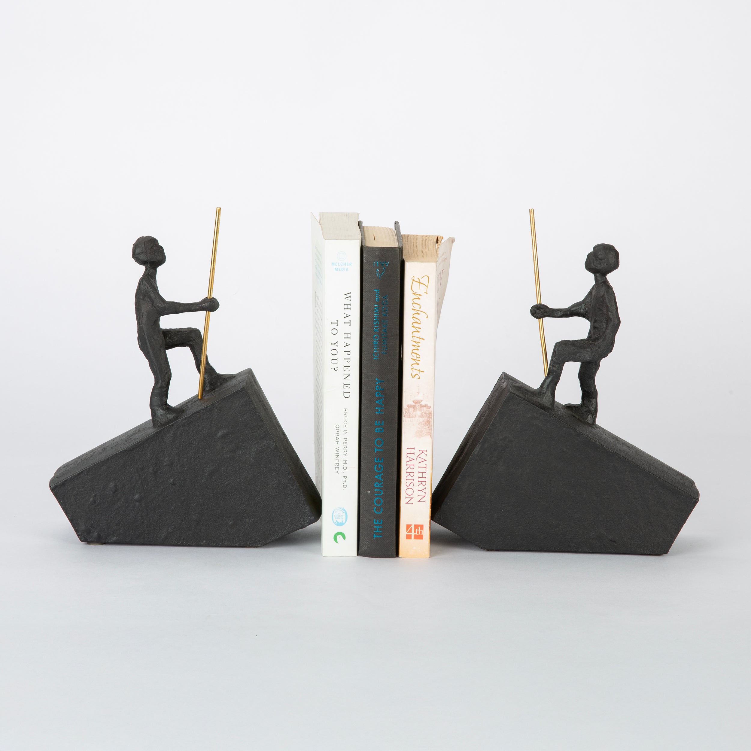 Man Sculpture Bookend