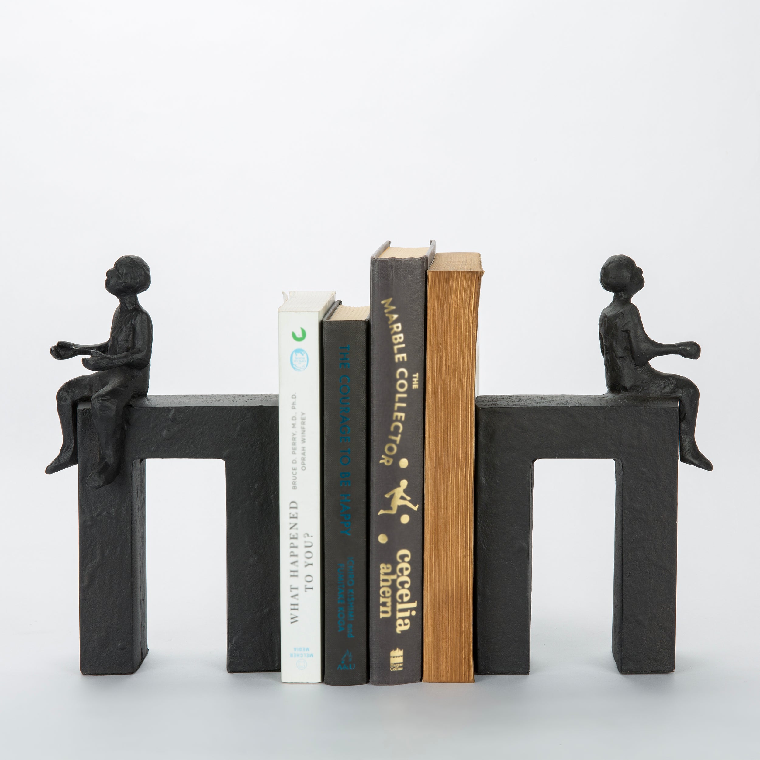 Man Sculpture Bookend