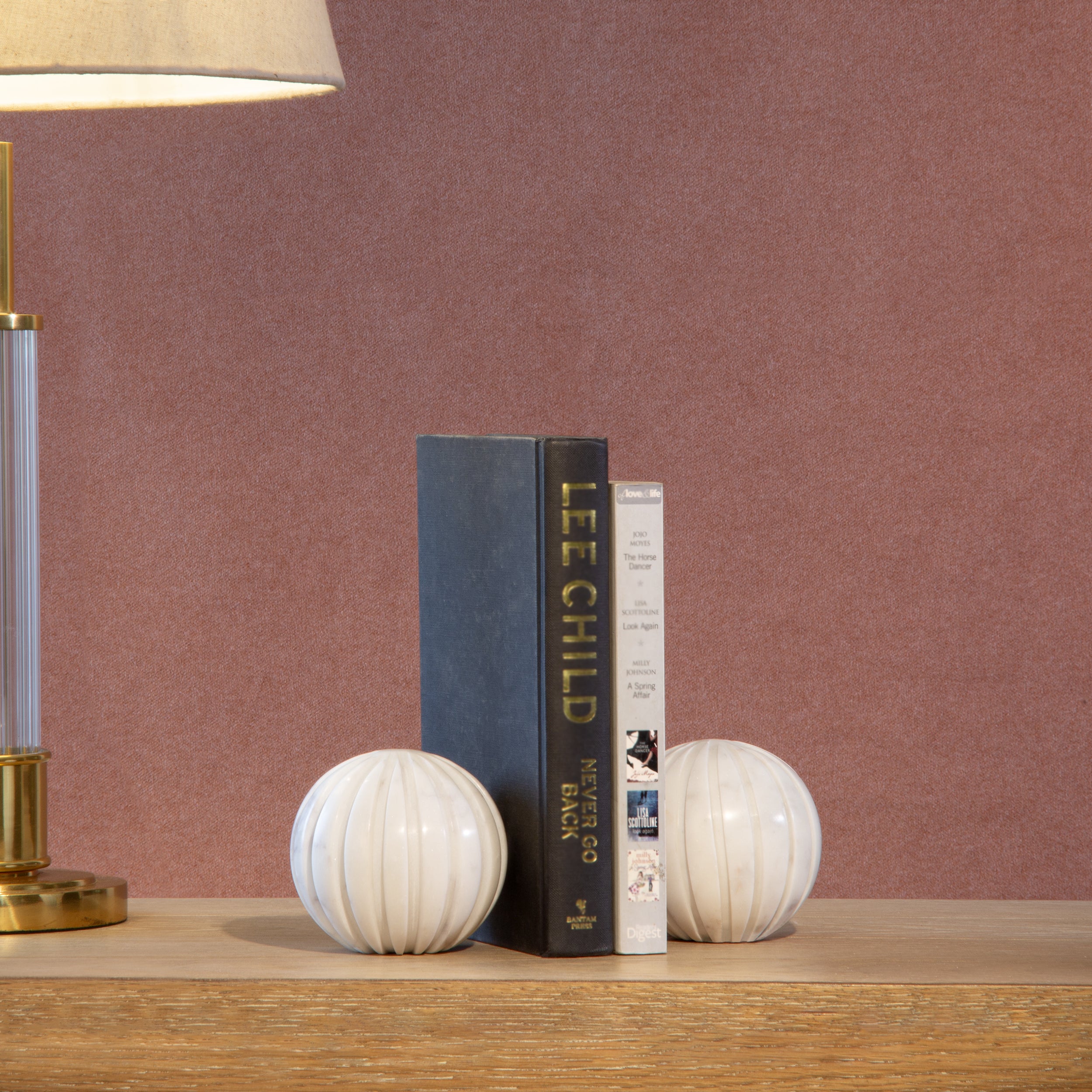 Gridos Marble Ball Bookend