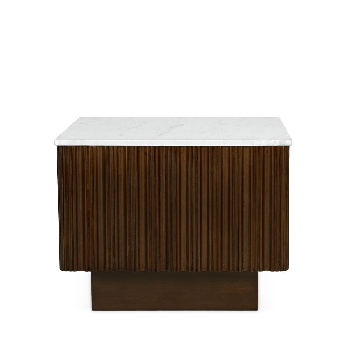 Fluted Side Table