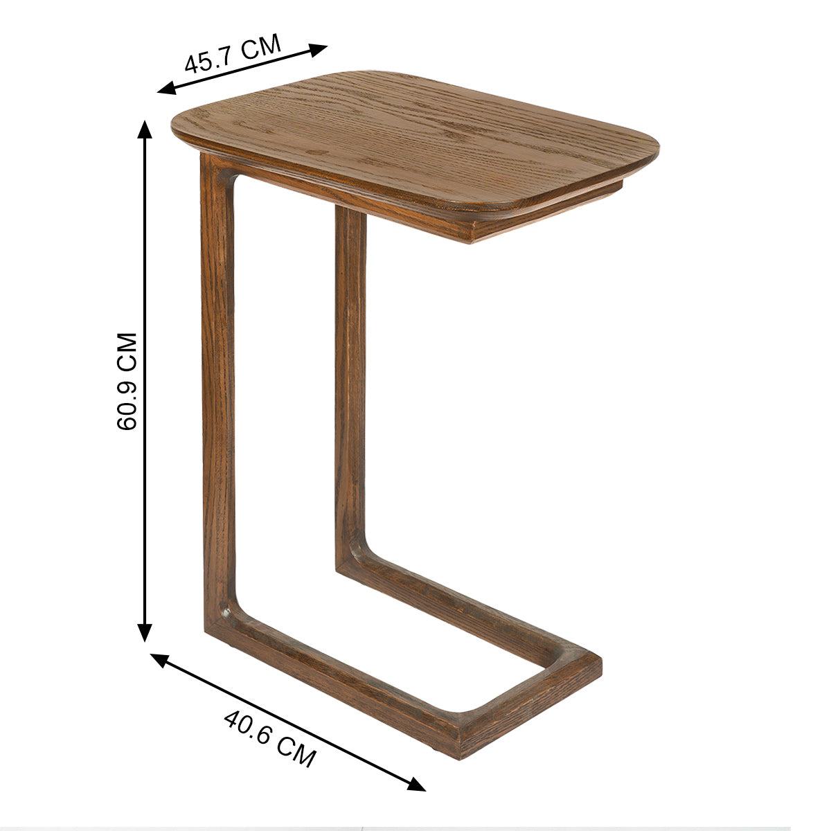 Wooden C Table