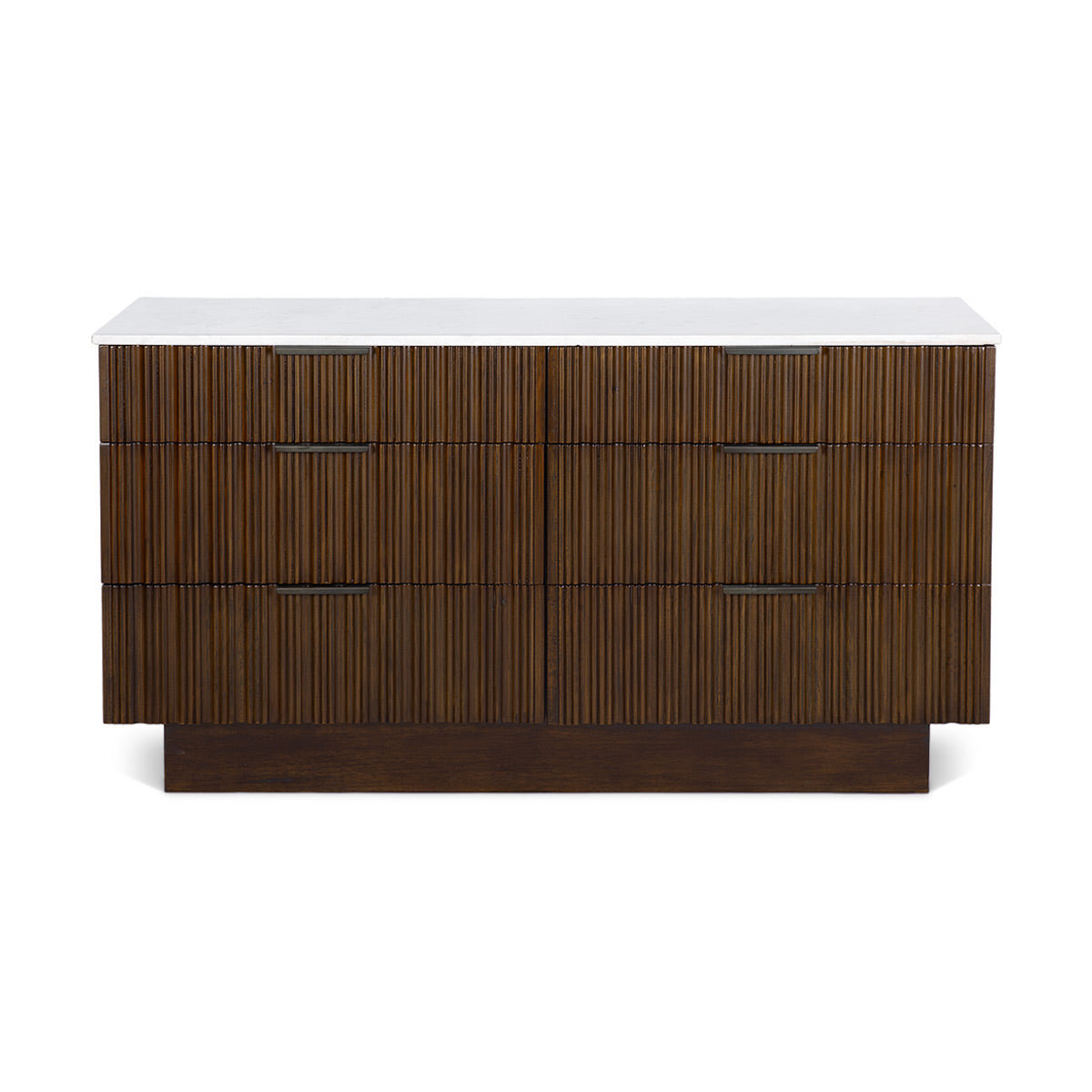 Fluted Chest of Drawer