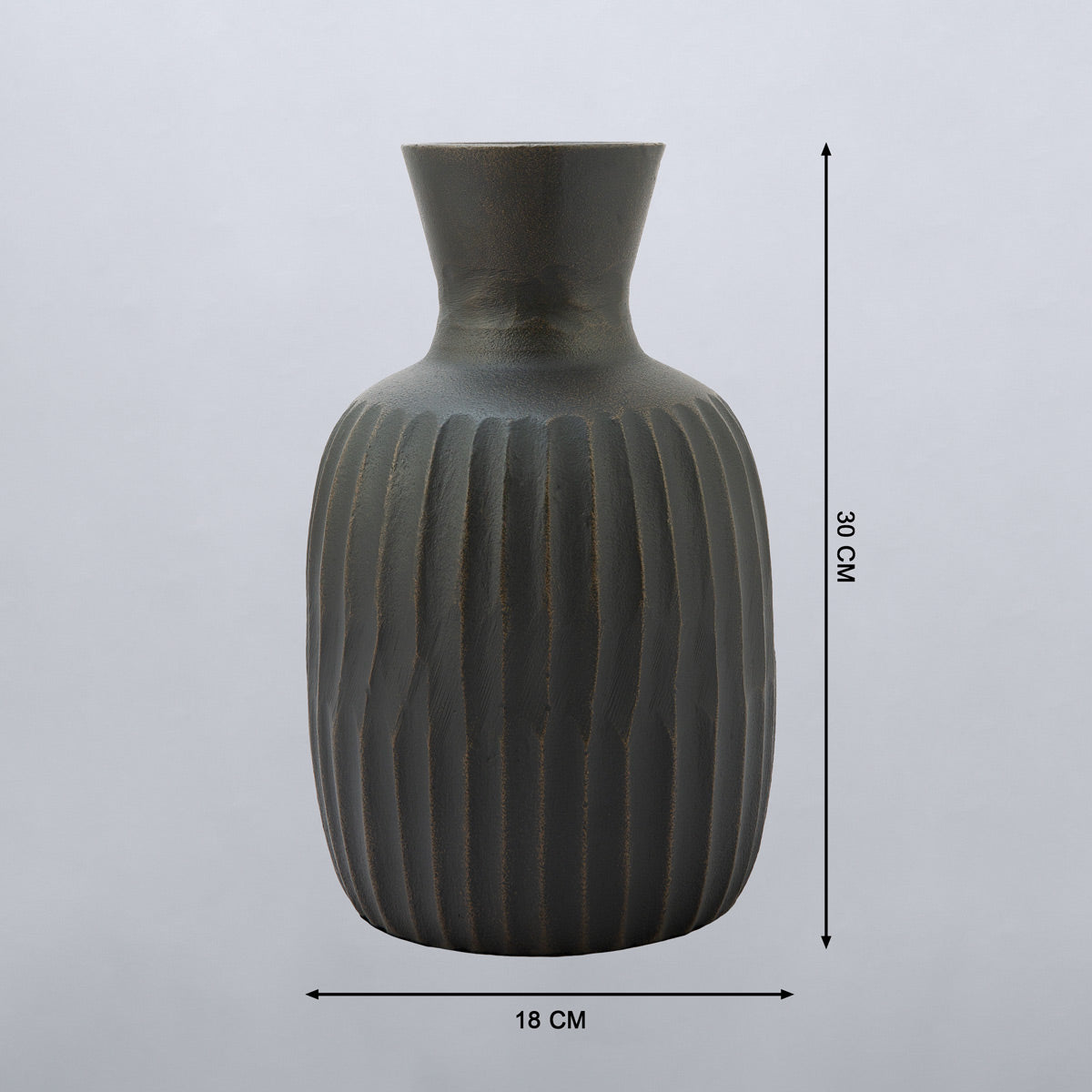 Fluted Vase