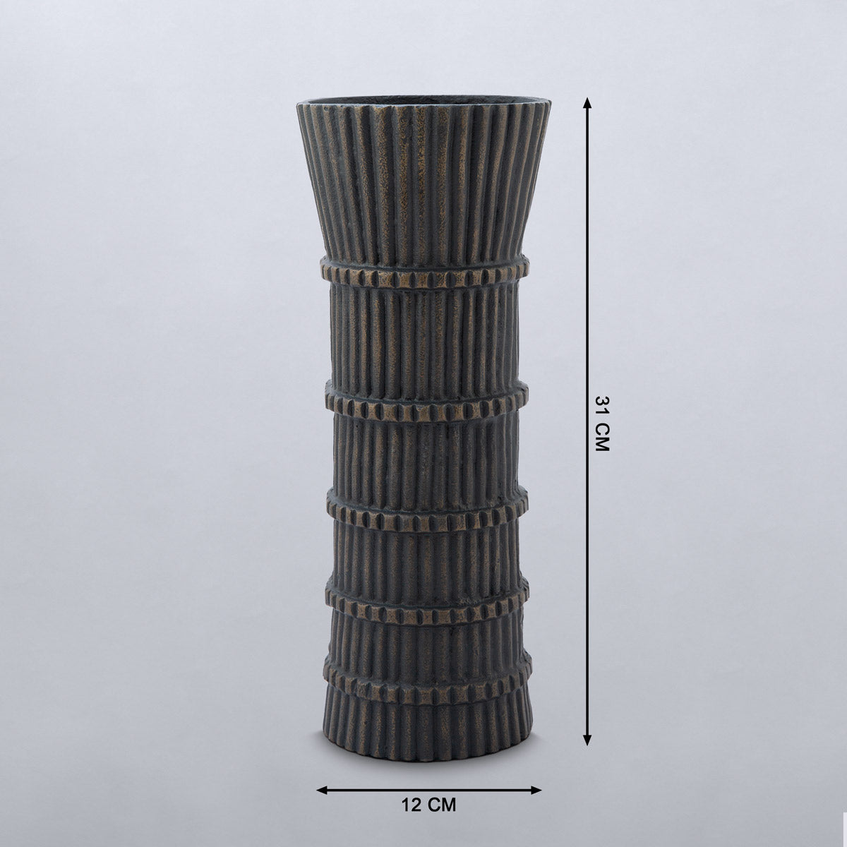 Fluted Vase