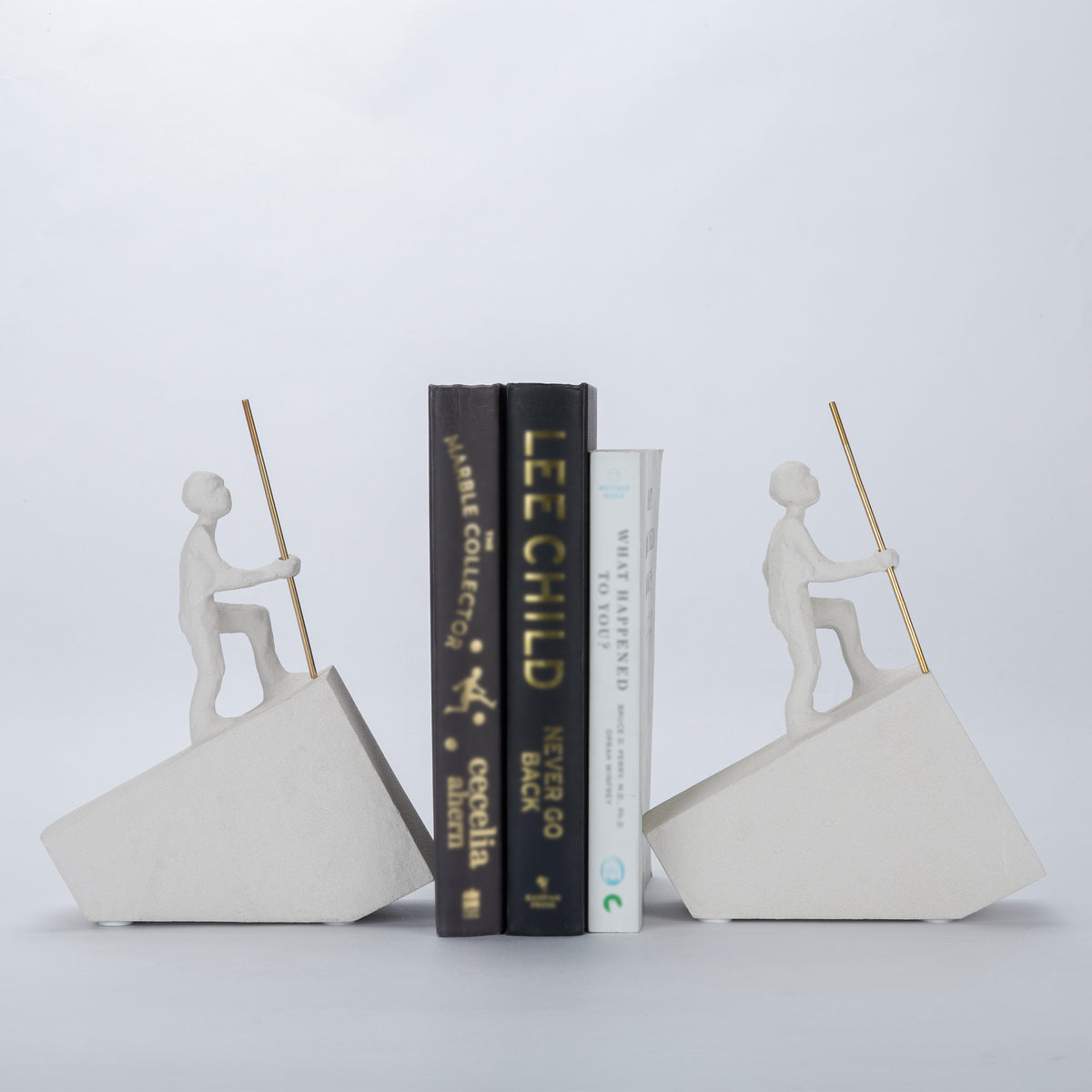 Man Bookend Man Sculpture Bookend – IAAH