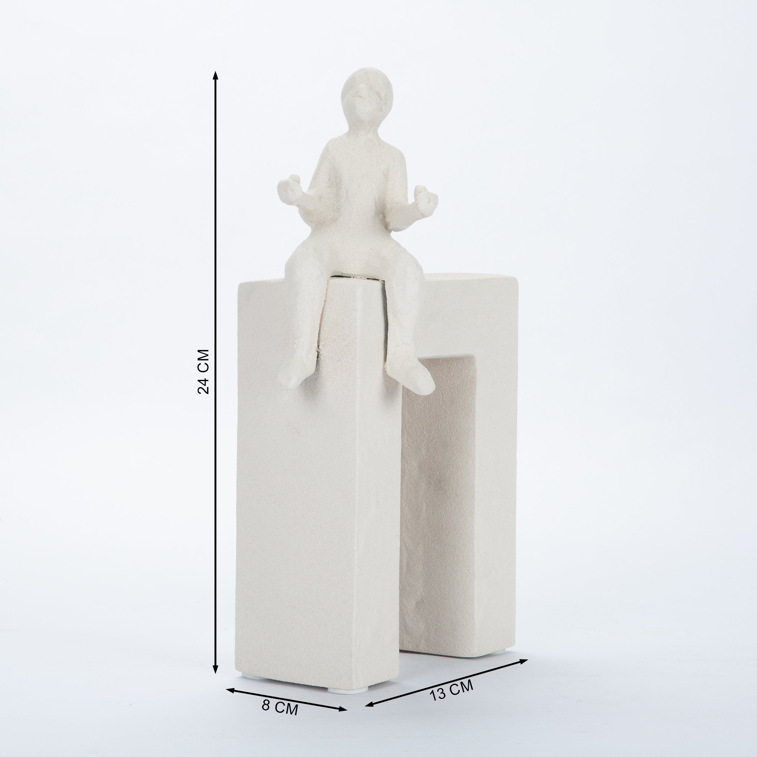 Man Sculpture Bookend