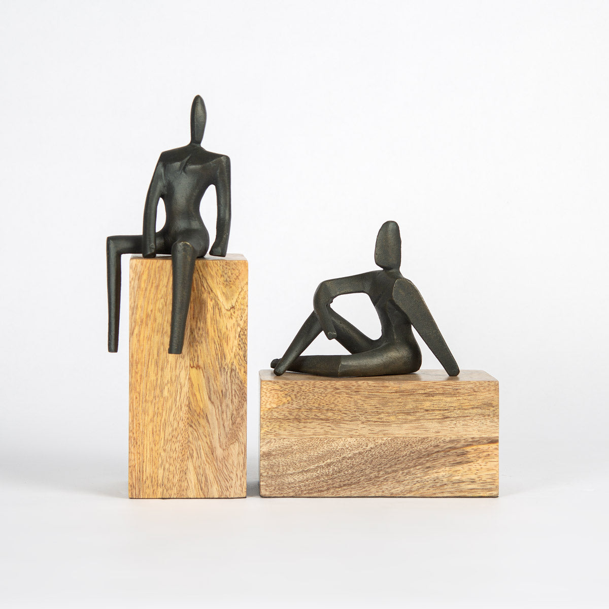 Man Sculpture Bookend