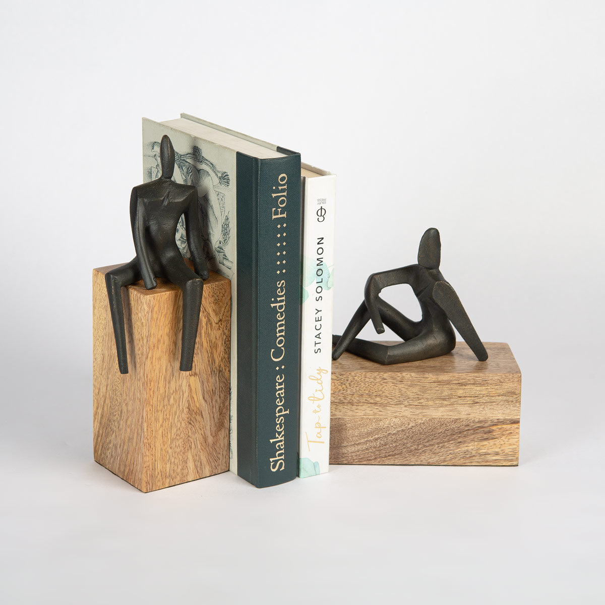 Man Sculpture Bookend