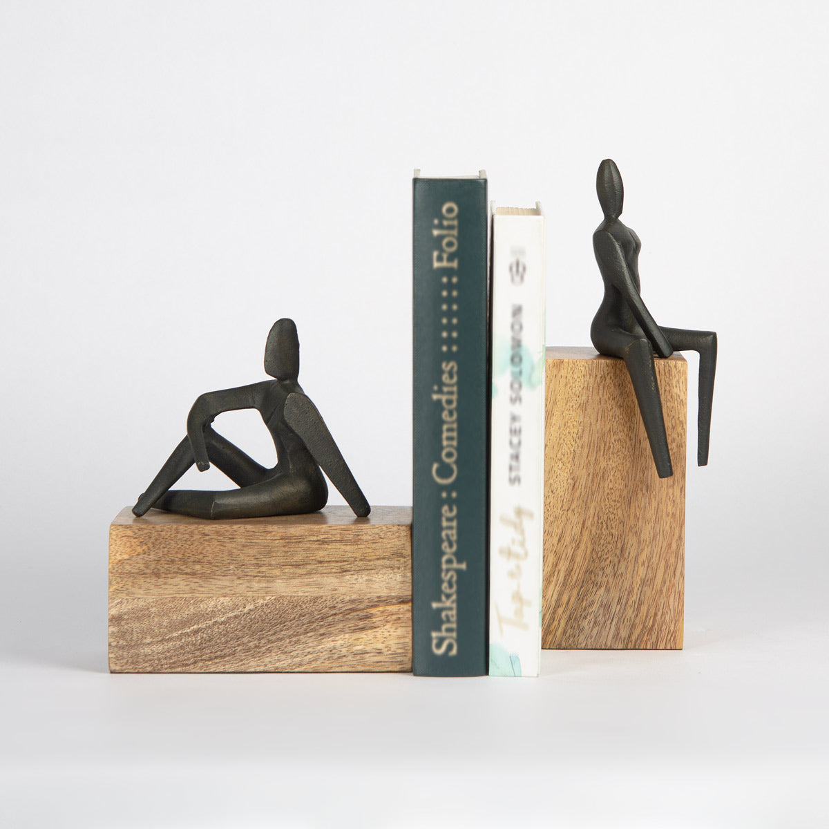 Man Sculpture Bookend