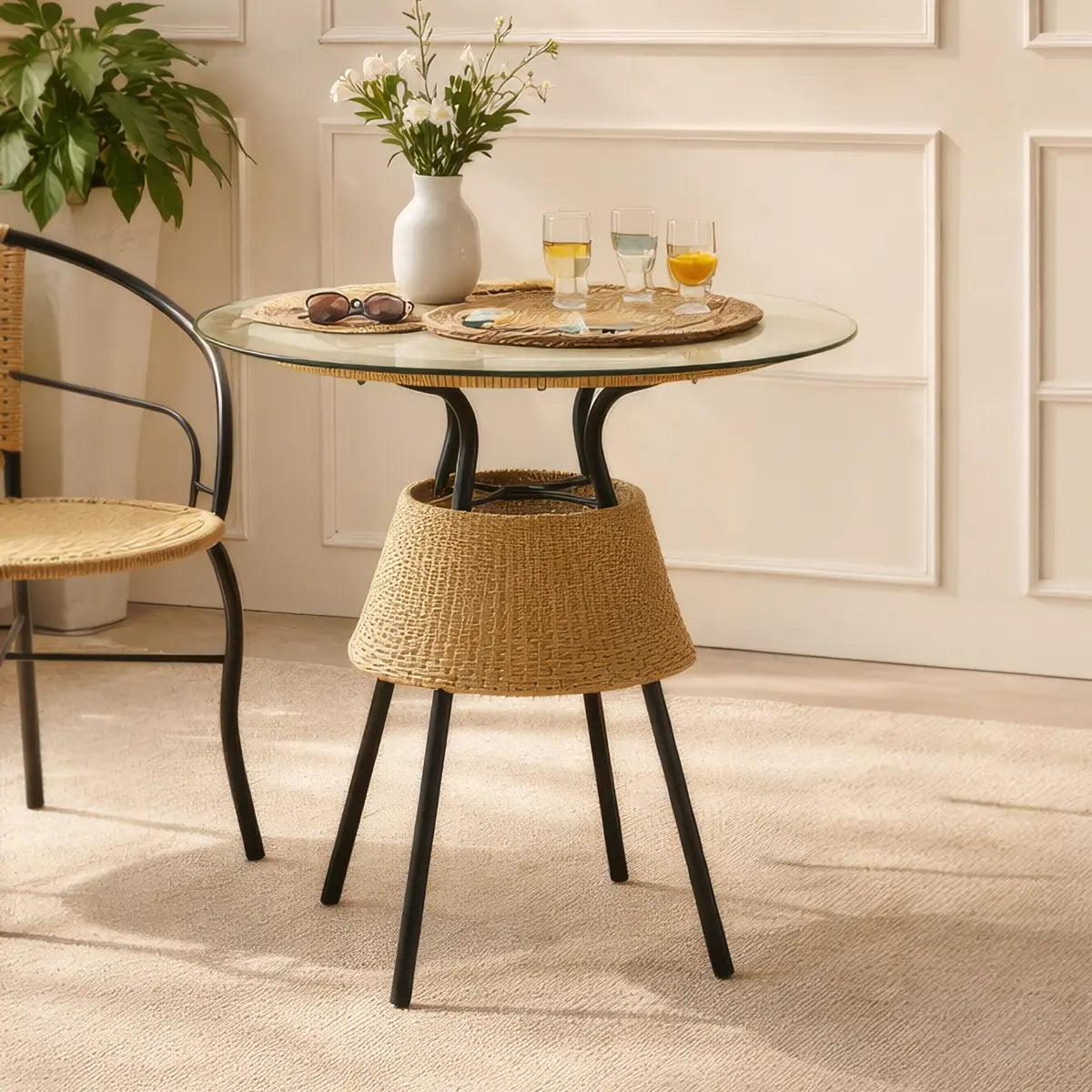 Rattan Outdoor Table