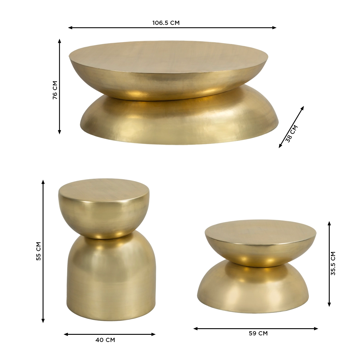 Crest Nesting Tables