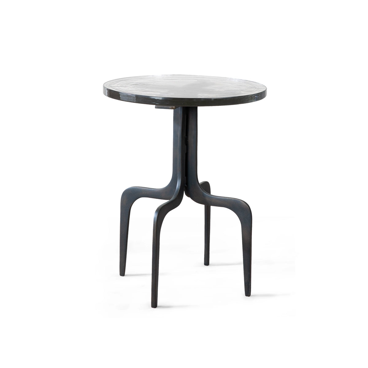 Carlo Side Table With Glass Top