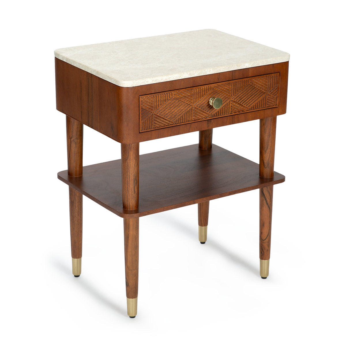 Debross Bedside Table -  - IAAH