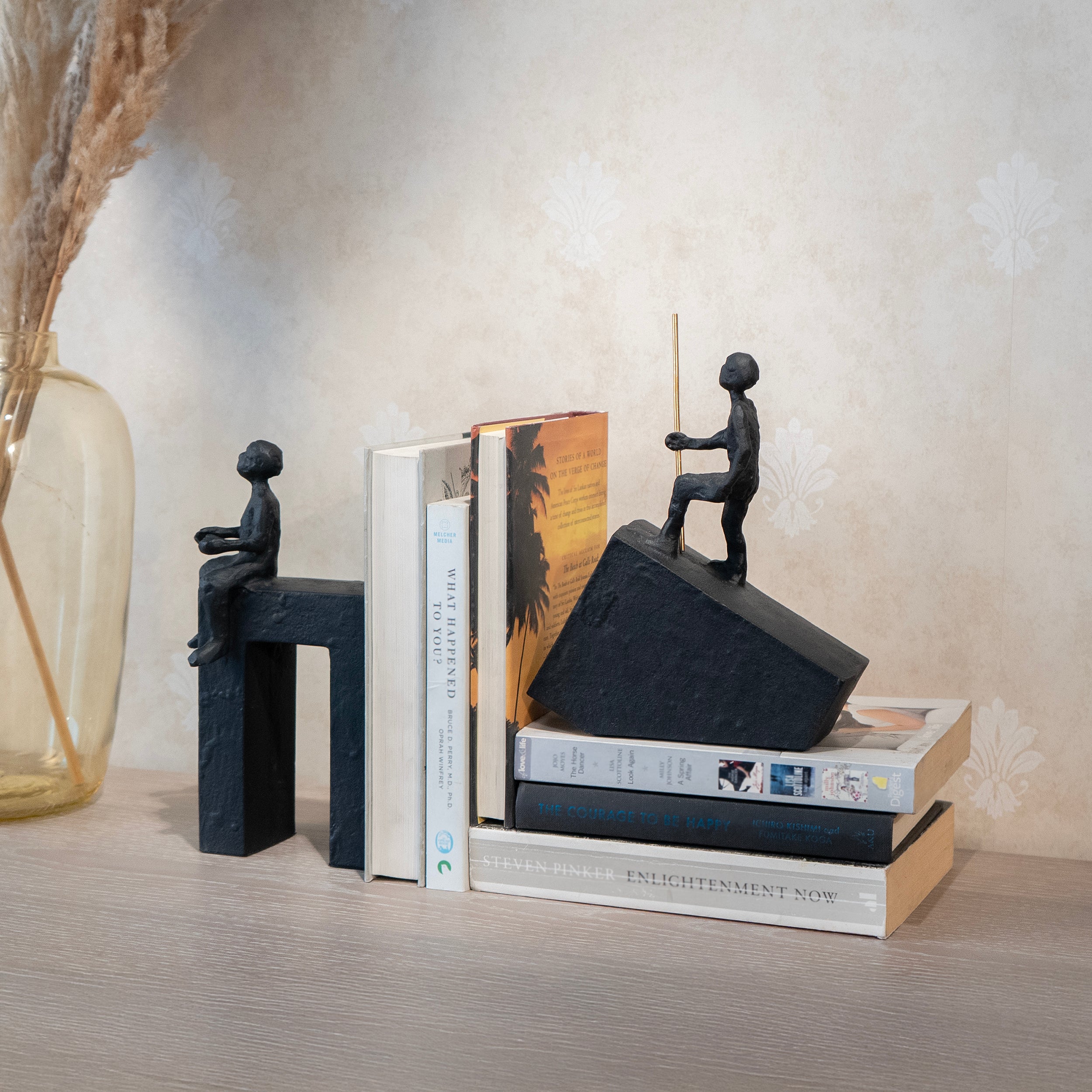 Man Sculpture Bookend