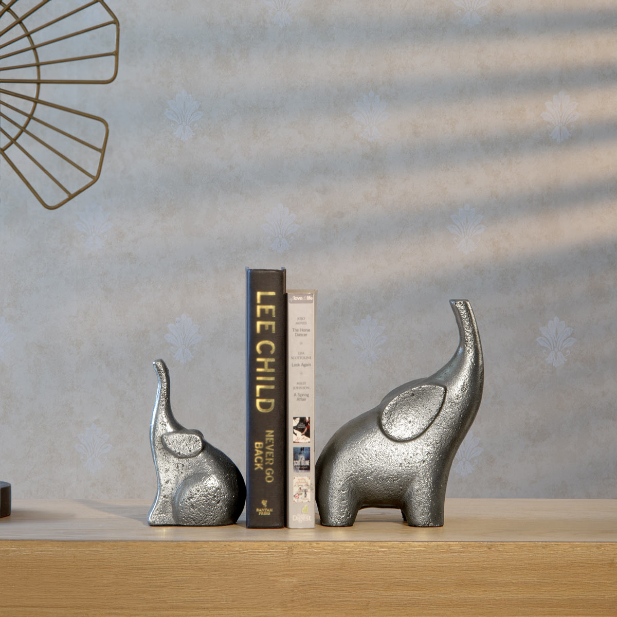 Elephant Decor Bookend