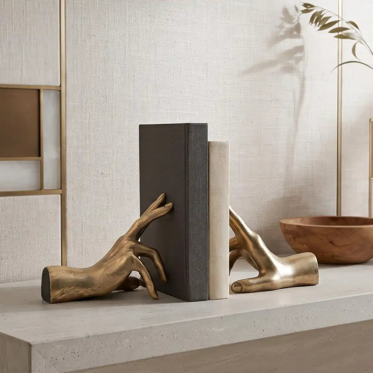 Hand Sculpture Bookend