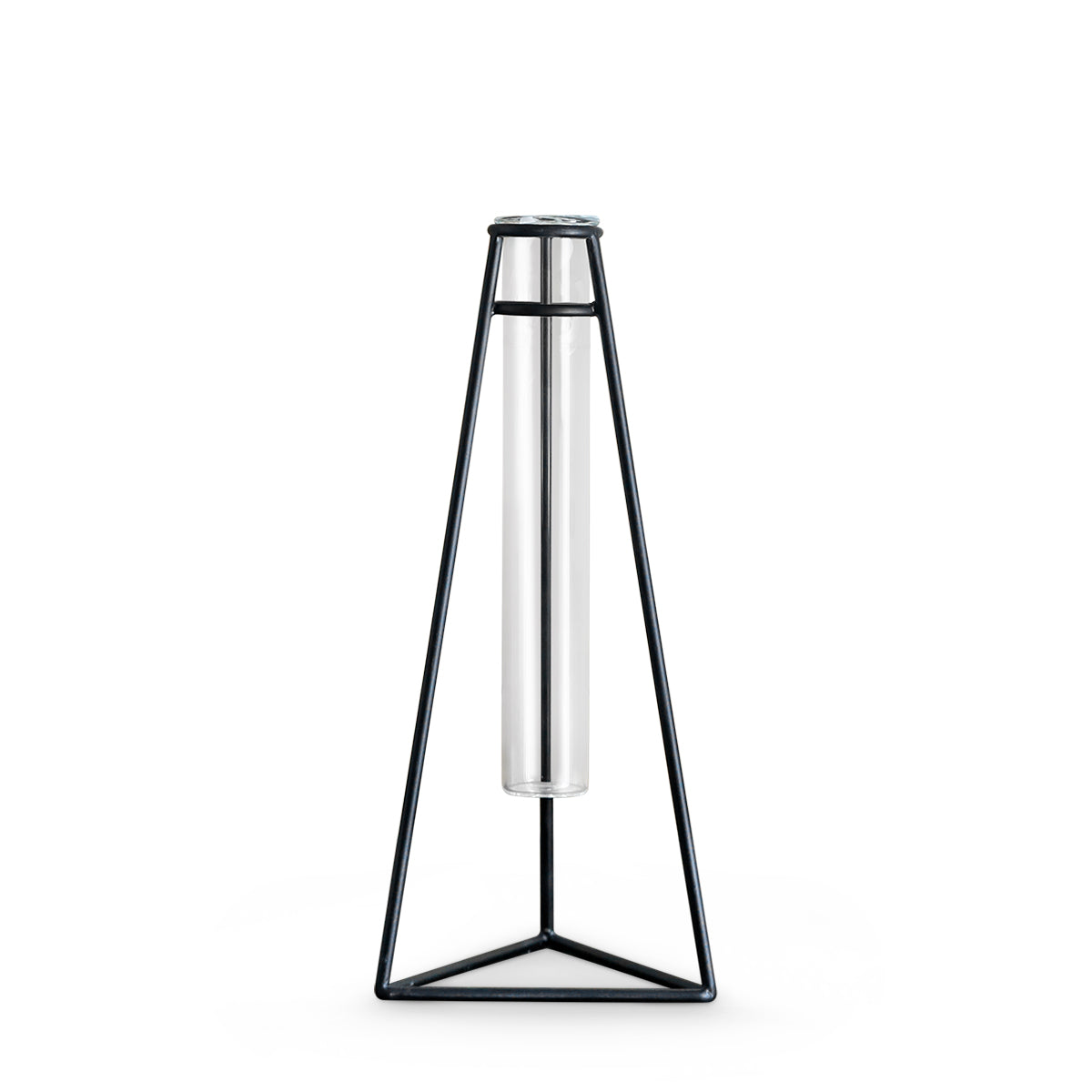 Concave Glass Tube Vase