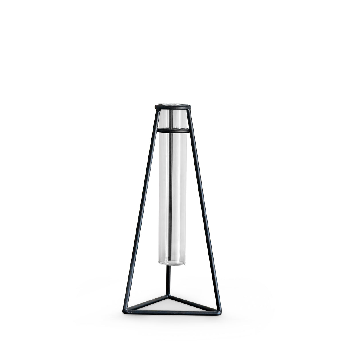 Concave Glass Tube Vase