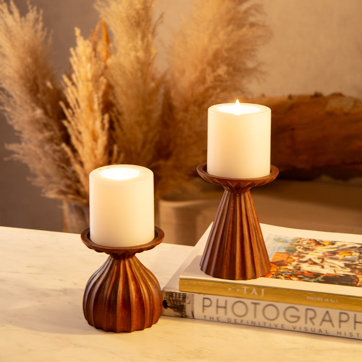 Mystic Wood Candle Pillar