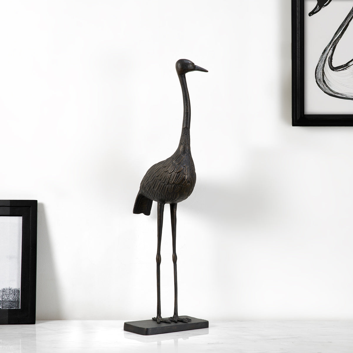 Crane Sculpture