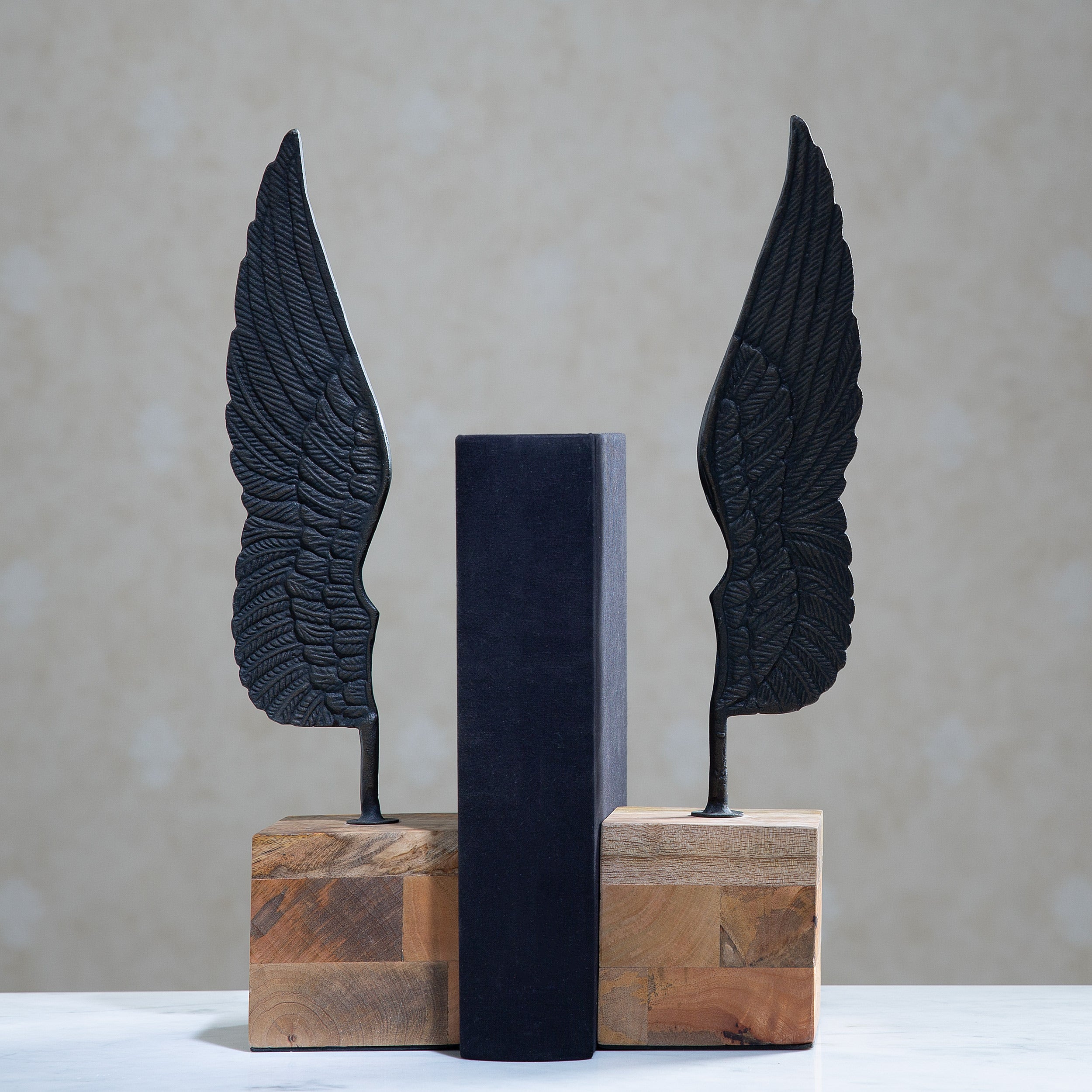 Guardian Angel Wings Bookend