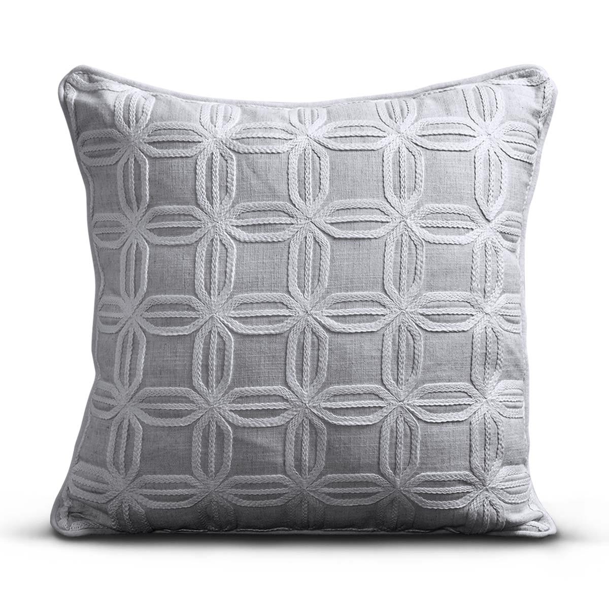 Lancet Cushion -  Pewter Blue - IAAH
