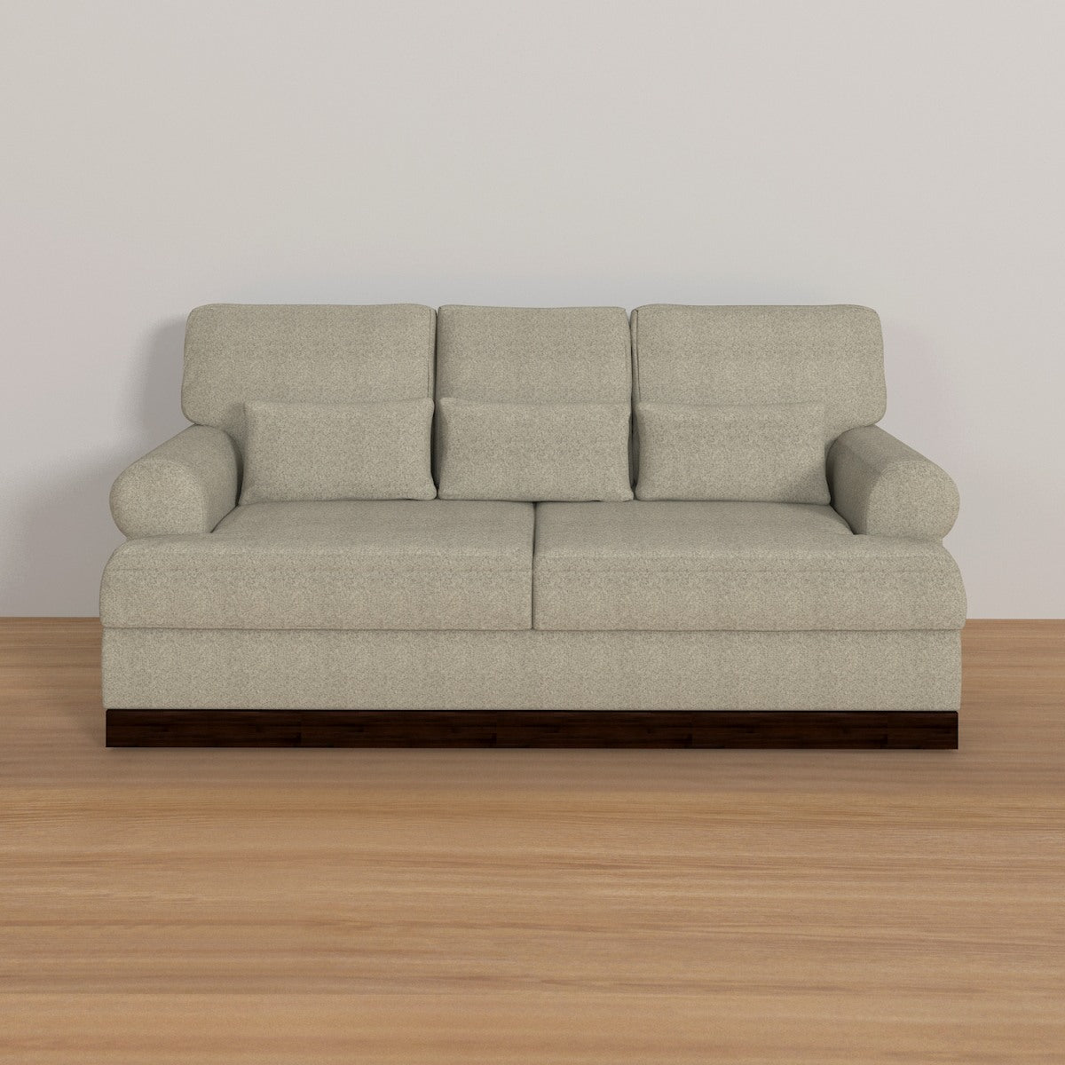 Millie Sofa -  Three Seater / Felix Mushroom (High Performance) - IAAH