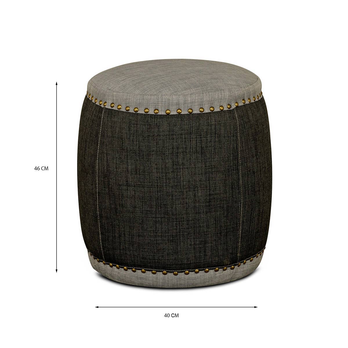 Heur Round Pouffe -  - IAAH