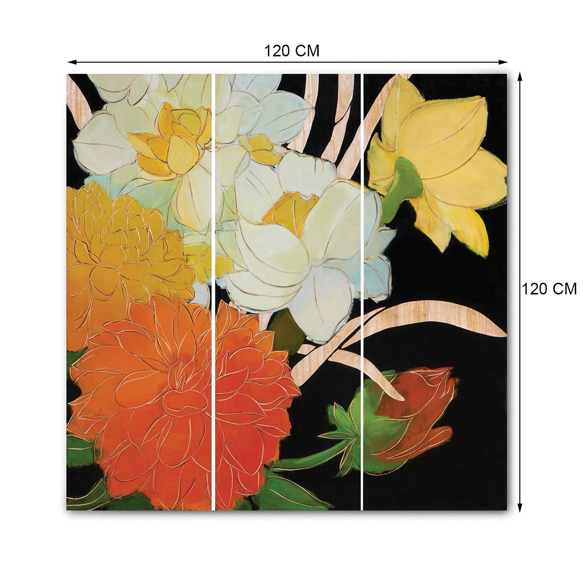 Spring Blossom Wall Art - Set of 3 Panels -  - IAAH