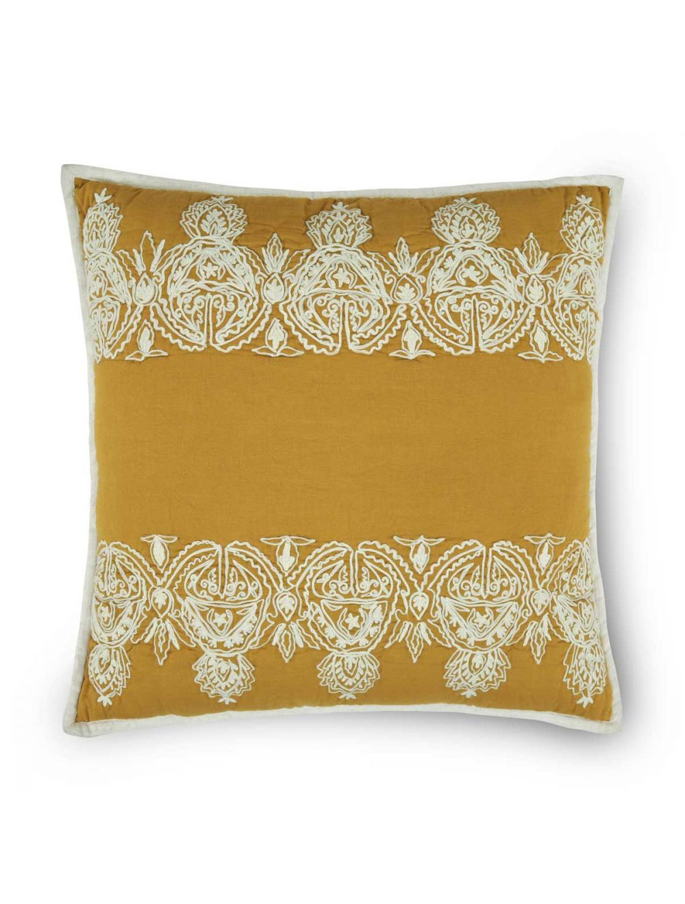 Baroque Embroidered Cushion-IAAH