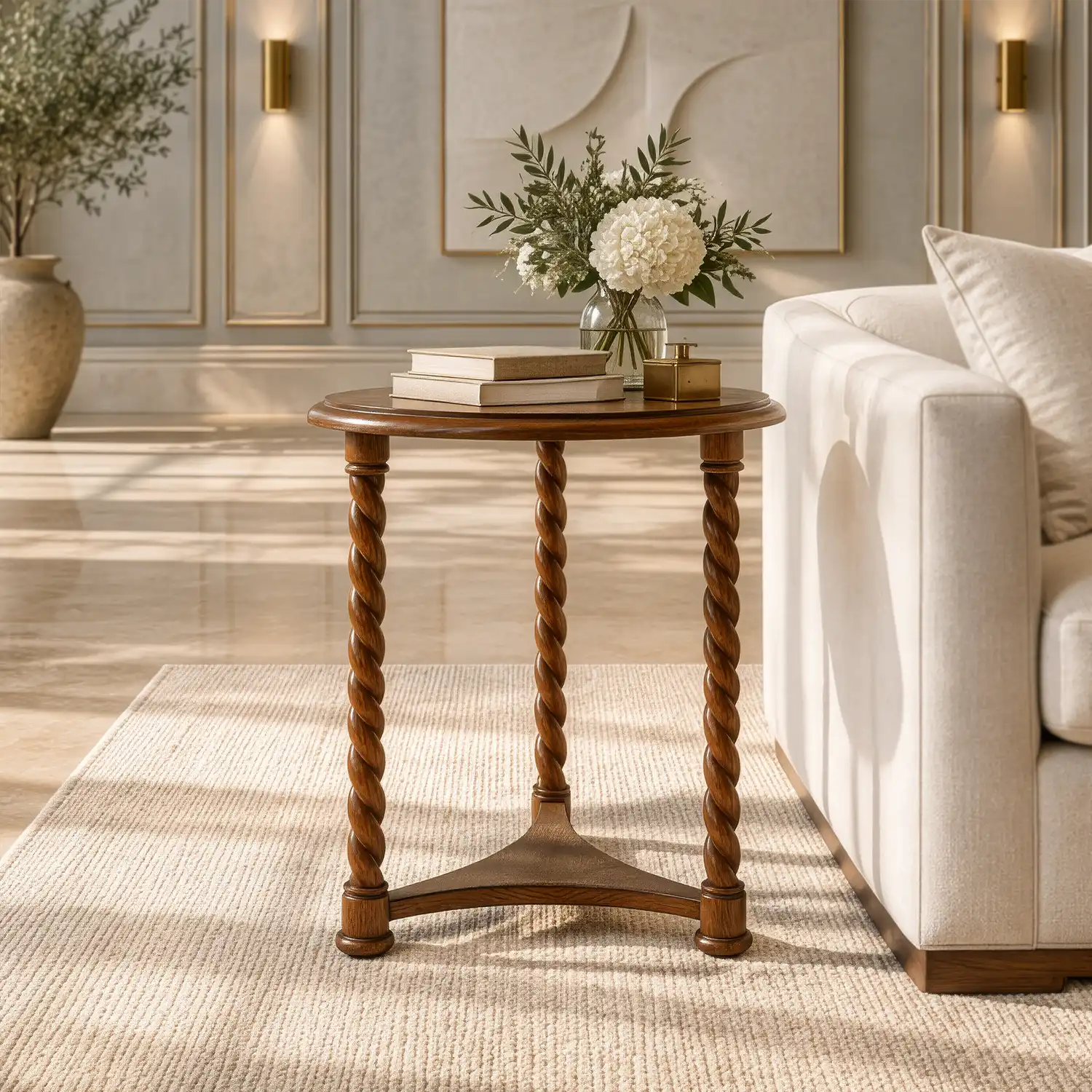 Braided Side Table