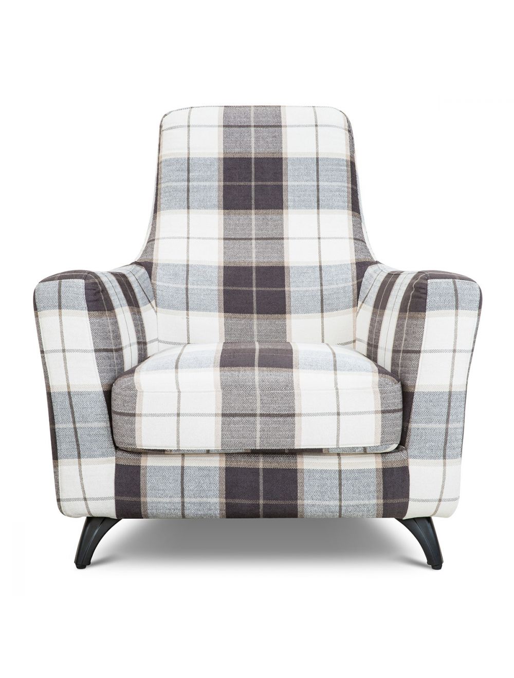 Braithwell Leisure Chair -  Black & Grey - IAAH