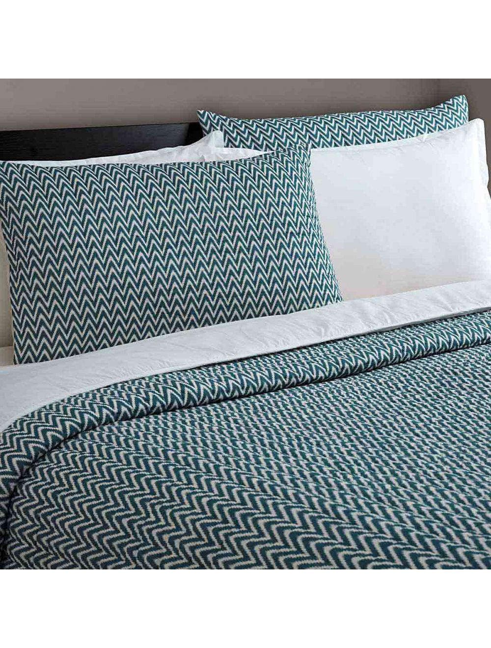 Chevron Quilted Bedset-IAAH
