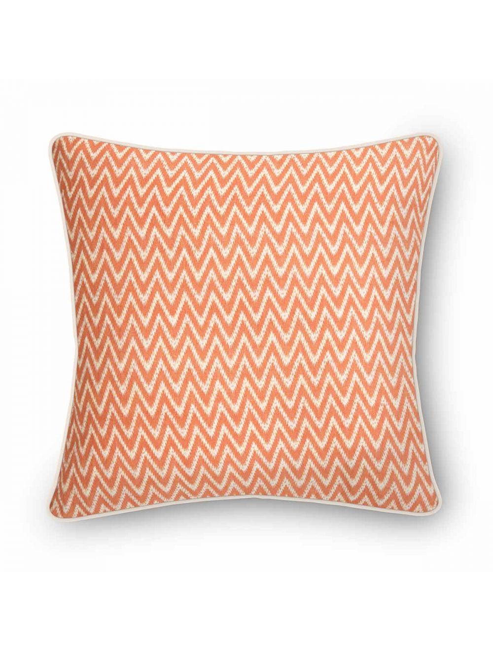 Chevron Ikat Cushion-IAAH