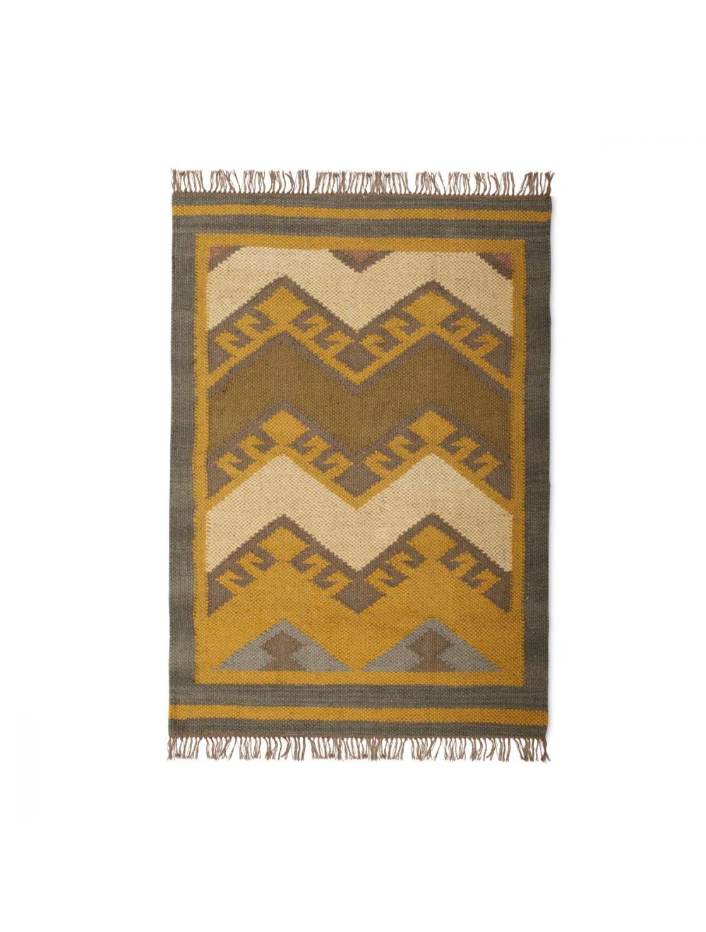 Chevron Kilim Rug-IAAH