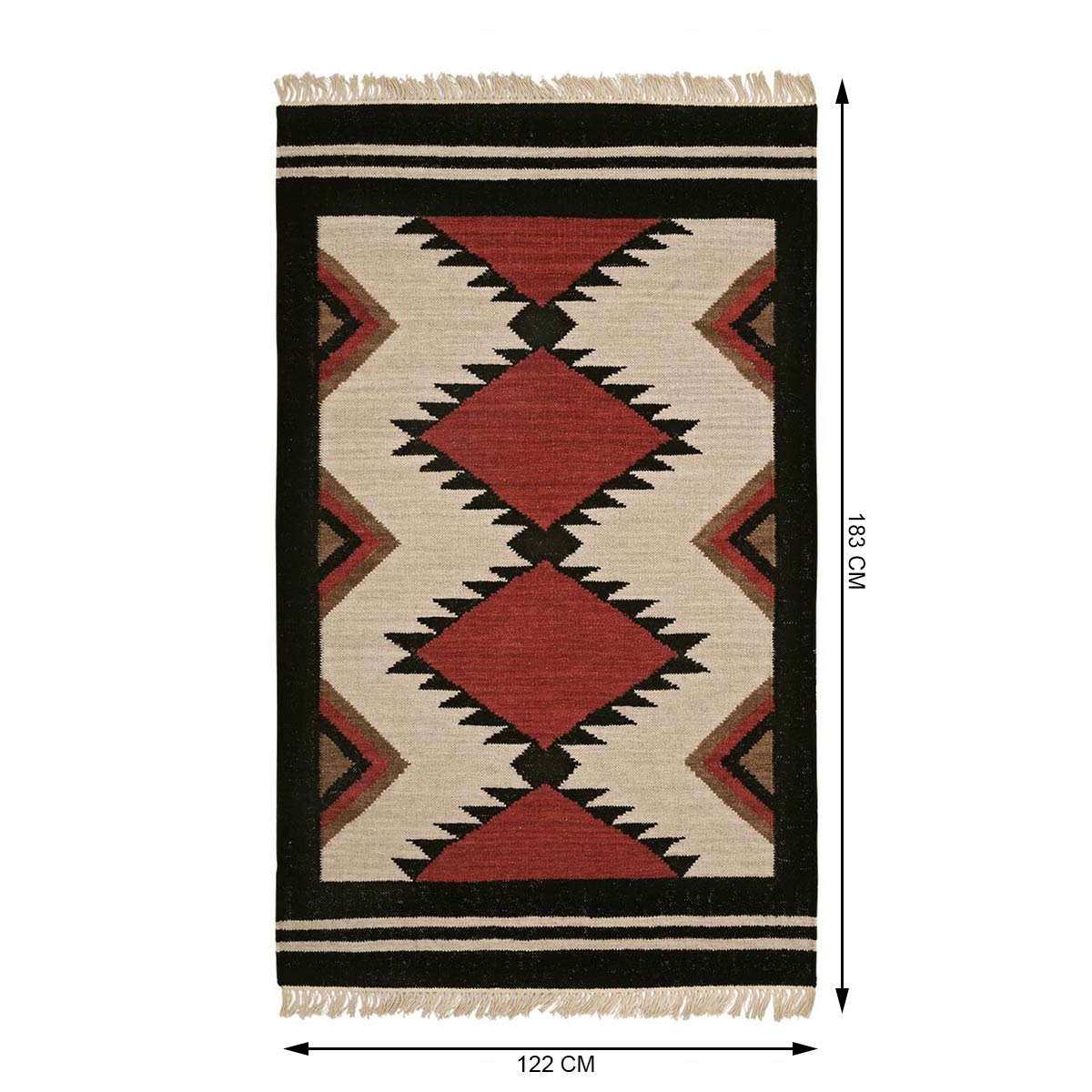 Chevron Dhurrie-IAAH