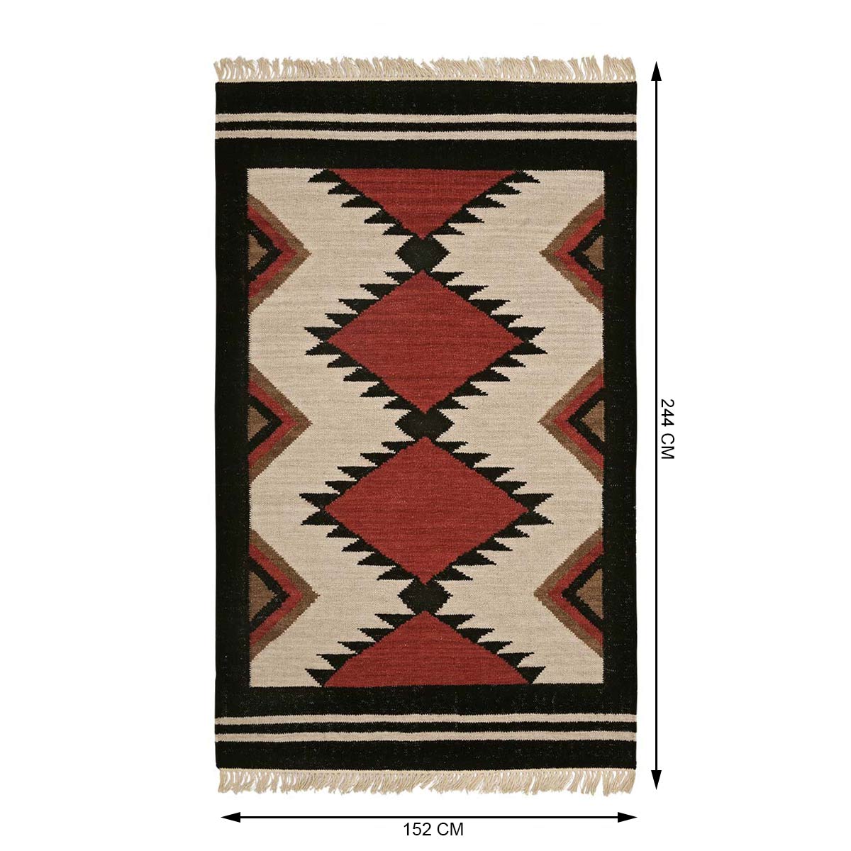 Chevron Dhurrie-IAAH