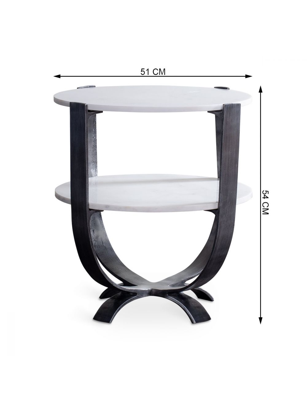 Steen Marble Accent Table