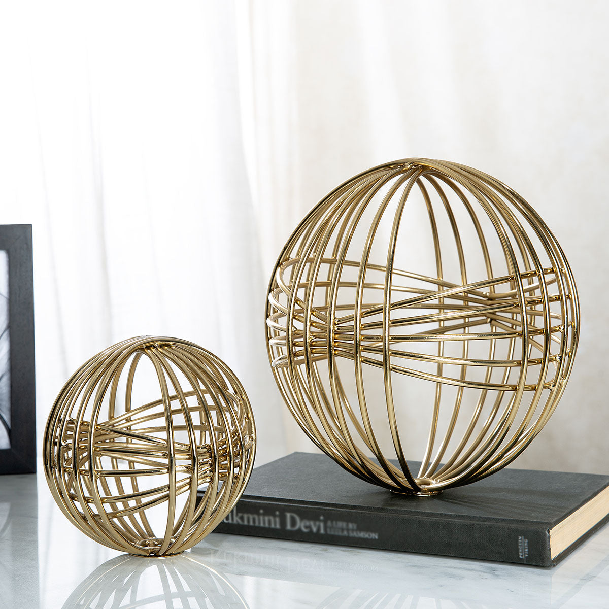 Golden Wire Ball