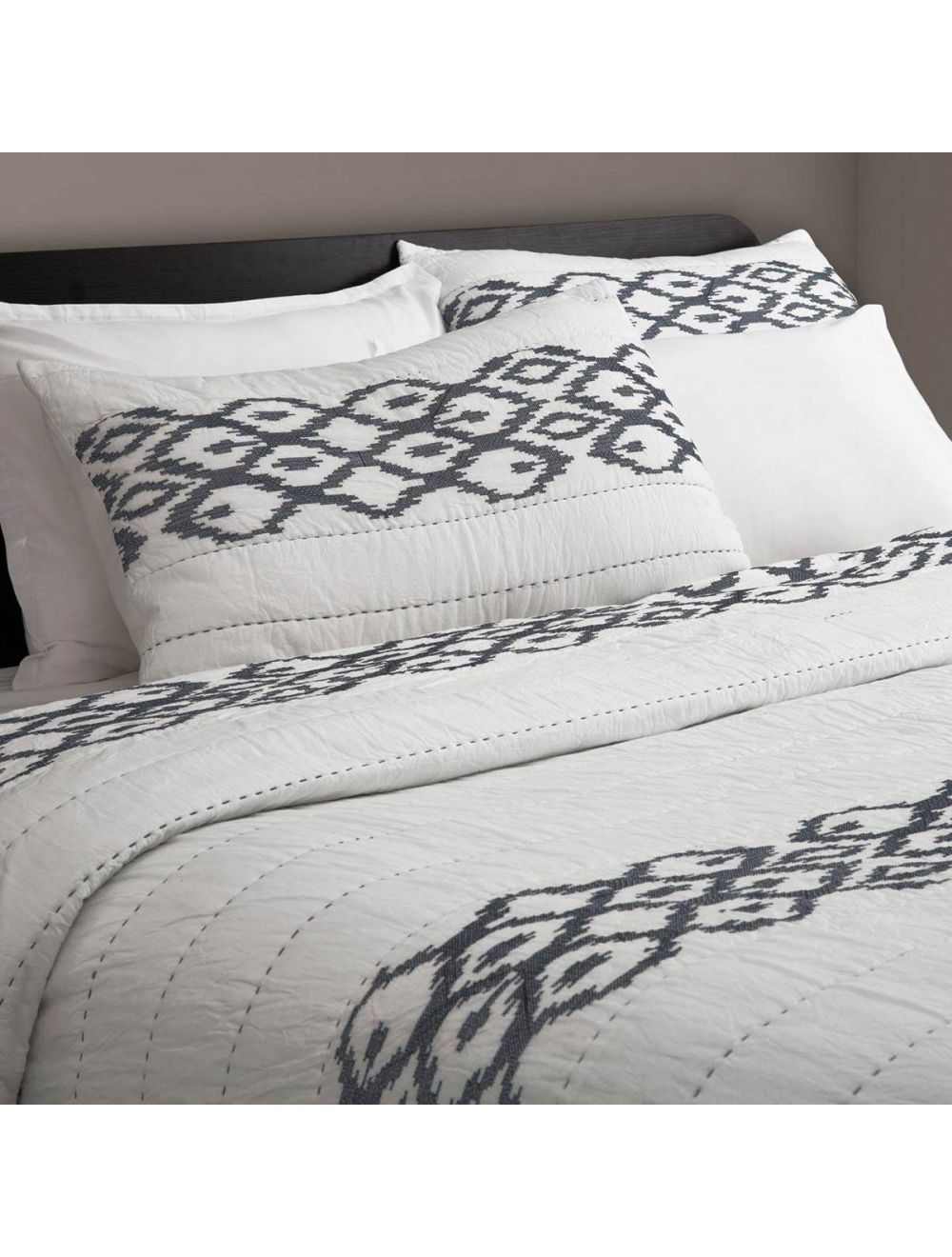 Cross-Stitch Embroidered Bedset-IAAH