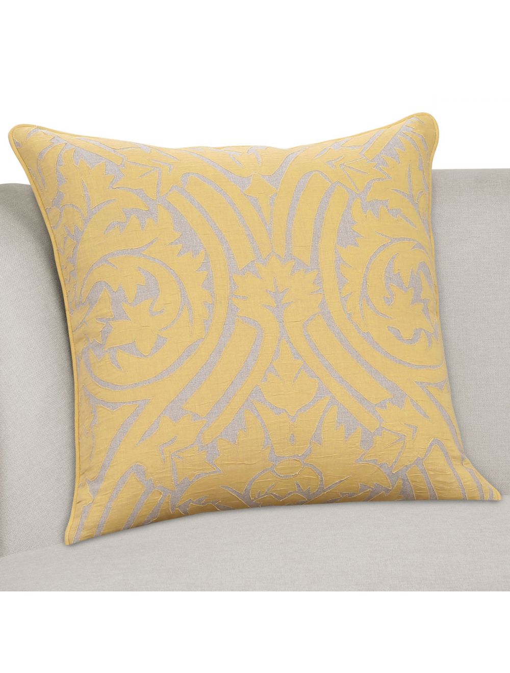 Damask Applique Cushion-IAAH