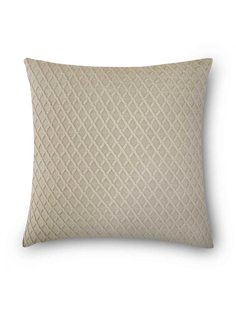 Diamond Knitted Cushion-IAAH
