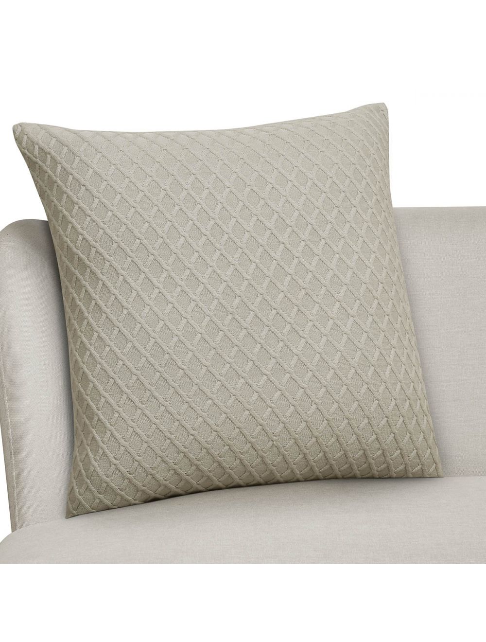 Diamond Knitted Cushion-IAAH