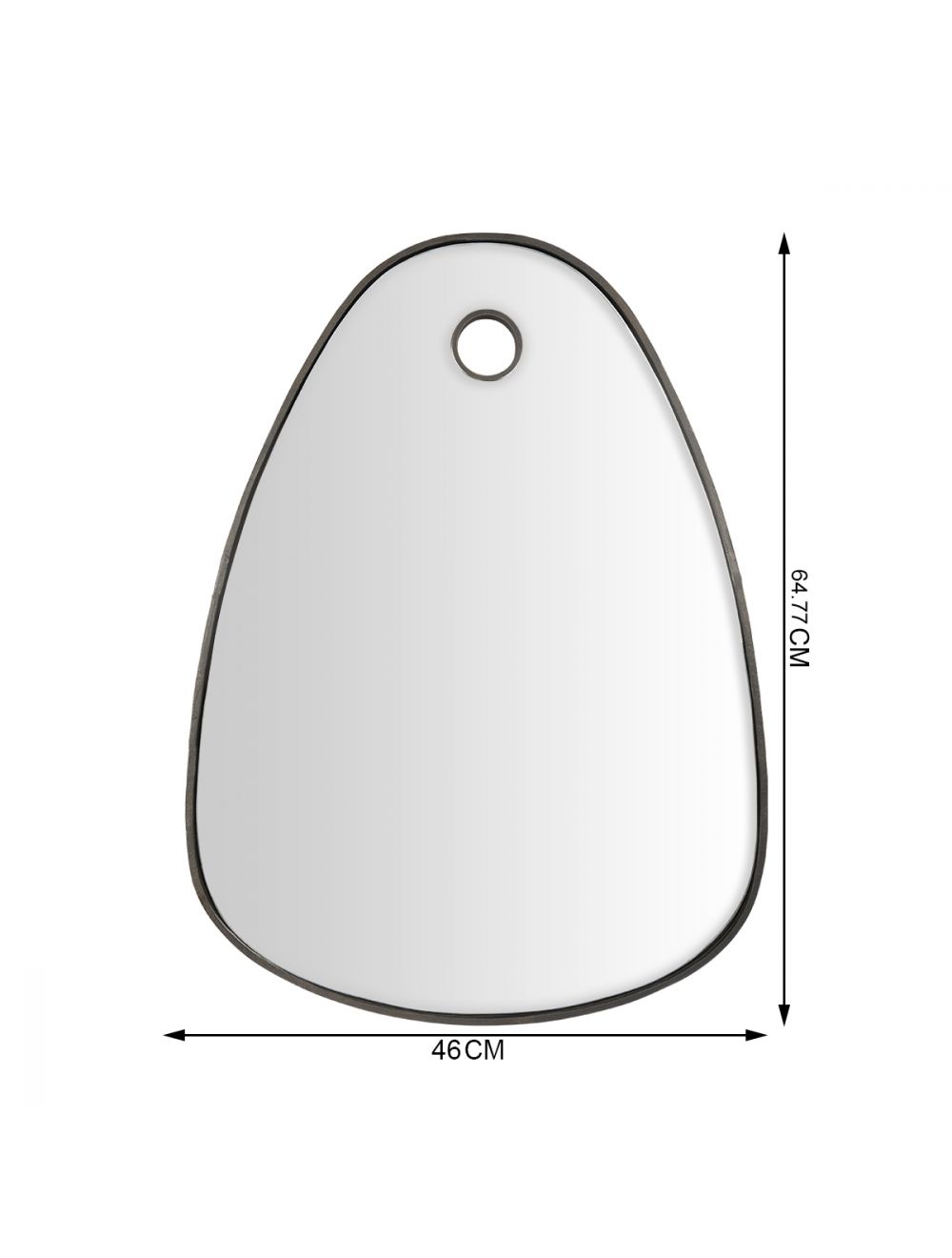 Elliptic Oval Mirror-IAAH