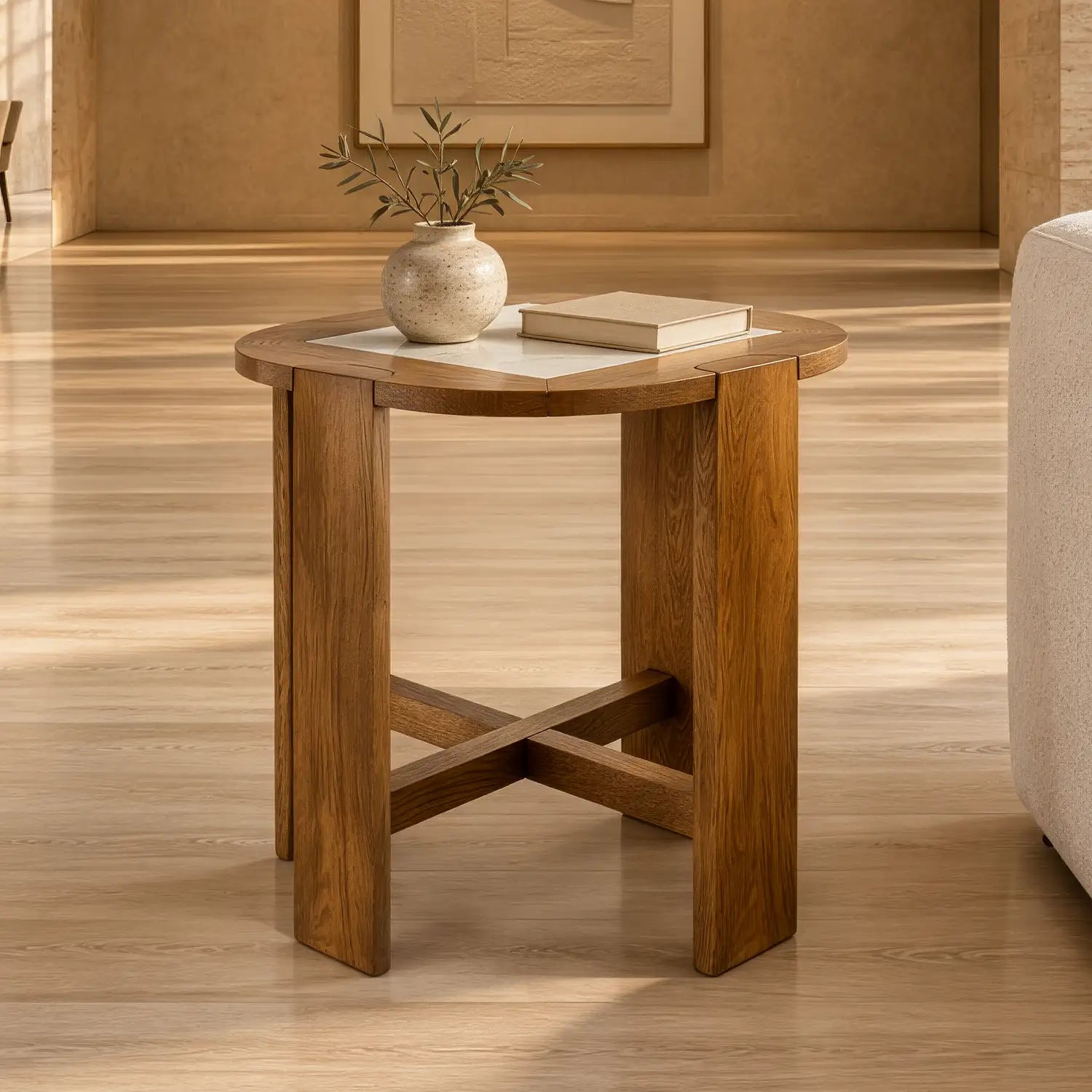 Elliptical Side Table