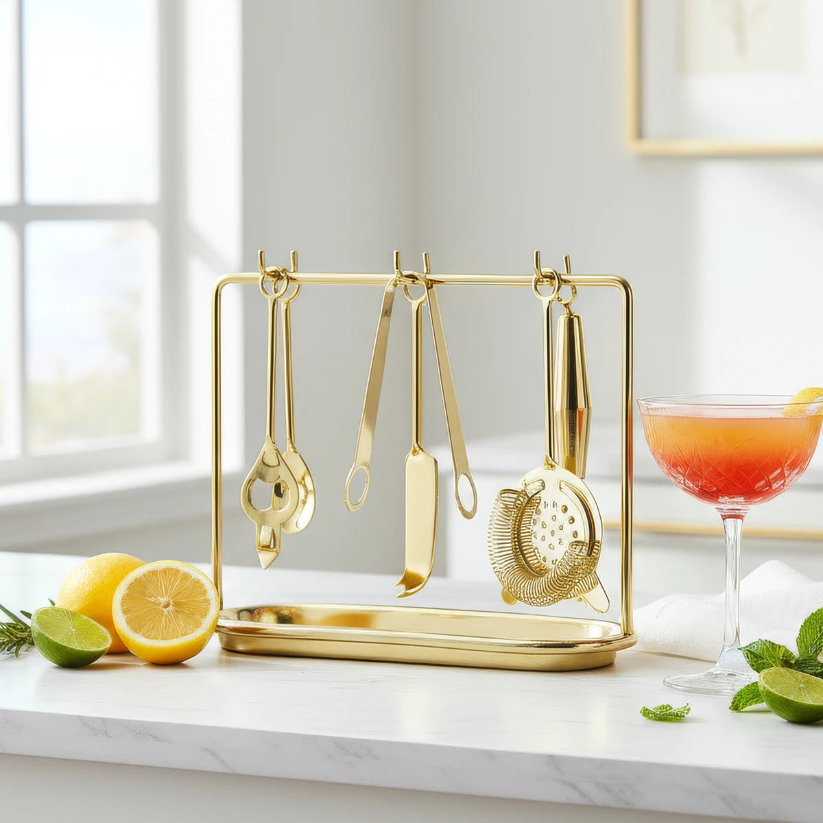 Irenic Bar Tool Set of 06